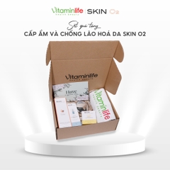 [SET QUÀ TẶNG] Combo cấp ẩm và chống lão hoá Skin O2