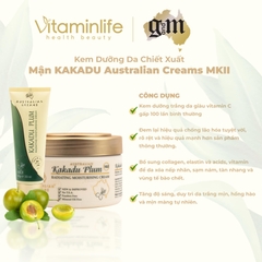 Kem dưỡng da chiết xuất Mận Kakadu Australian Creams MKII 100g - HSD 20/09/2025