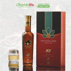 Rượu Sâm Ngọc Linh K5 500ml (nhãn Xanh)