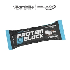 TPBS dạng thanh Protein Block vị dừa Best Body Nutrition 90g