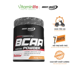 TPBS Best Body Nutrition Professional BCAA Black Bol Powder Orange Passion Fruit Flavour 450g