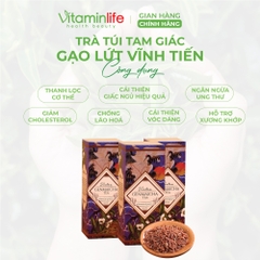 Trà Xanh Gạo Lứt Vĩnh Tiến (DATE 01/2025)