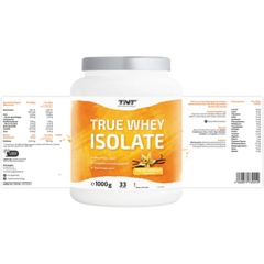 Bột True Whey Isolate vị Vanilla TNT Thùng 1000g - HSD 27/09/2025