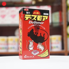 Viên diệt chuột Dethmor Nhật Bản (Hộp 4 vỉ)