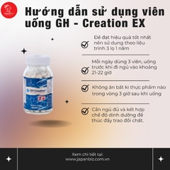 Viên uống tăng chiều cao GH Creation EX+ 270 viên