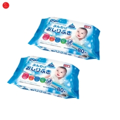 KHĂN ƯỚT NHẬT 80 TỜ CHO BÉ