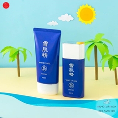 Kem chống nắng Kose Sekkisei Skincare UV Milk & Gel