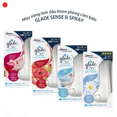 Máy xịt thơm phòng cảm biến Glade hương I Love You