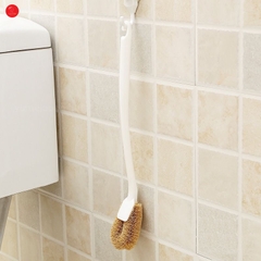 Chổi cọ toilet xơ dừa, đầu cong