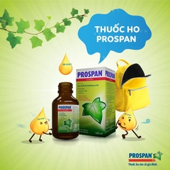 Siro Prospan Đức 100ml cho trẻ từ 1 tháng tuổi, Mẫu mới
