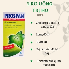 Siro Prospan Đức 100ml cho trẻ từ 1 tháng tuổi, Mẫu mới