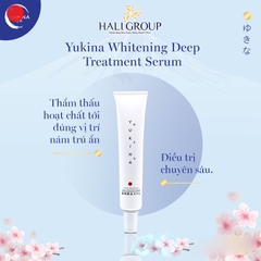 Tinh chất hỗ trợ trị nám, tàn nhang Yukina Whitening Deep Treatment Serum 50g