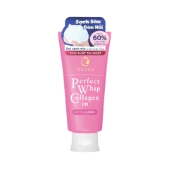 Sữa rửa mặt Senka Perfect Whip Collagen In 120g