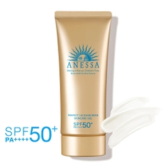 Gel chống nắng dưỡng ẩm Anessa Perfect UV Sunscreen Skincare SPF50+/PA++++ (90g) (Mẫu Mới 2022)