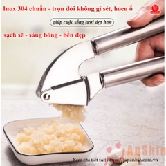 Dụng cụ ép tỏi bằng inox