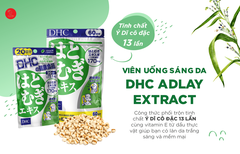 Viên uống trắng da Coix DHC 20 viên (20 ngày)
