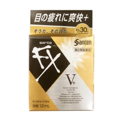 Nước nhỏ mắt Santen FX Nhật Bản 12ml (Màu vàng)