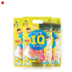 Kẹo mút Unimat Riken IQ bổ sung DHA cho bé gói 10 que