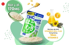 Viên uống trắng da Coix DHC 20 viên (20 ngày)