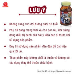 Tinh chất hàu tươi - tỏi - nghệ hỗ trợ tăng cường sinh lực nam Orihiro 180 viên