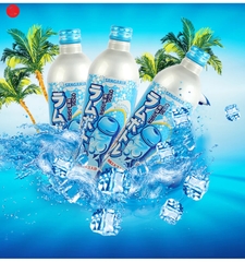 Nước có ga hương vị Rum Sangaria Rum bottle with ramne 500g (24) – Chai