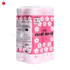 Giấy vệ sinh Nepia 2 lớp hương anh đào 12 cuộn/bịch