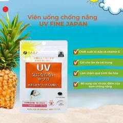 Viên uống chống nắng UV Fine Japan 30 viên