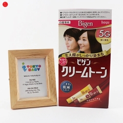 Nhuộm tóc bạc Bigen Cream Tone Nhật Bản 5G