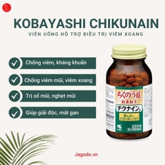 Viên uống hỗ trợ điều trị viêm xoang Kobayashi Chikunain 224 viên