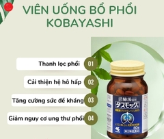 Viên uống bổ phổi Kobayashi Nhật Bản 40 viên