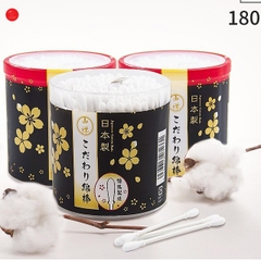 Hộp bông ngoáy tai cao cấp Nhật Bản 180 cây
