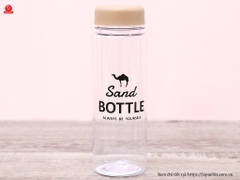 BÌNH UỐNG NƯỚC CÓ NẮP ĐẬY 500ML (NẮP XANH, TRẮNG)