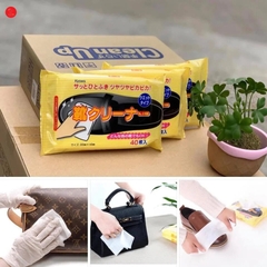Set 40 giấy ướt làm sạch giày da, túi da