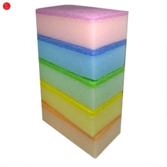 Set 5 miếng xốp rửa bát 1 mặt ráp Nhật Bản