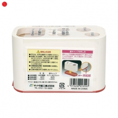 Giá cắm bàn chải kem đánh răng Sanada (Màu trắng)