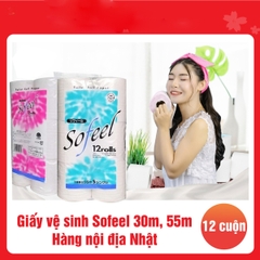 Giấy vệ sinh Sofeel 12cuộn 30m