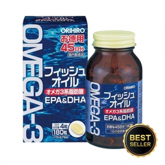 Viên uống bổ mắt Omega-3 Orihiro 180 viên
