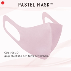 Set 3 khẩu trang vải Pastel Nhật Bản