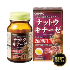 Viên uống hỗ trợ điều trị tai biến Orihiro Nattokinase 2000FU 60 viên