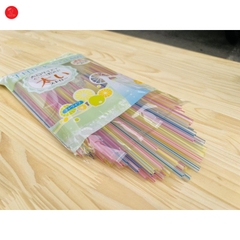 Set 80 ống hút bằng nhựa (cỡ vừa)