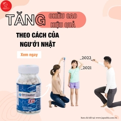 Viên uống tăng chiều cao GH Creation EX+ 270 viên