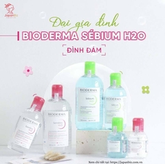 Nước tẩy trang và làm sạch dành cho da nhạy cảm Bioderma Sensibio H2O (500ml)