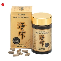 Viên uống hỗ trợ điều trị ung thư Fucoidan Umi No Shizuku 120 viên (Nội địa Nhật Bản)