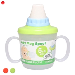 Cốc Tập uống Baby Mug Spout Màu Hồng