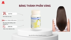 Viên uống hỗ trợ mọc tóc Best Biotin Supplement EX 90 viên