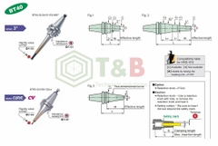Bầu Kẹp Nhiệt MST-Corp Model BT40-SLSA ΦD 3-12mm