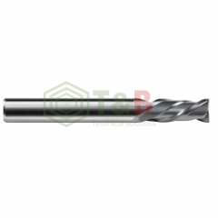 Dao Phay Phẳng 2 Me D10x25x80L Union Tool Model CSS2100-2500, Dao Phay Ngón Gia Công Trước Nhiệt, Nhôm, Đồng Điện Cực