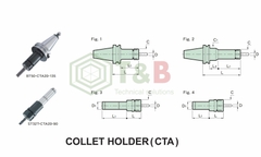 Bầu Kẹp Collet MST-Corp Model CTA φD 0.5-13mm