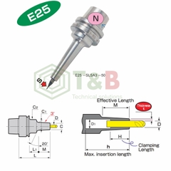 Bầu Kẹp Nhiệt MST-Corp Model E25-SLSA ΦD 3-6mm