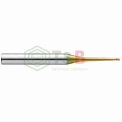 Dao Phay Cầu Cổ Côn 3 Me R0.75x20 x60 L Union Tool HFTNB3015-200-18, Dao Phay Ngón Gia Công Sau Nhiệt